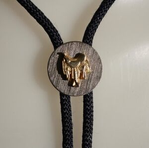 Vintage Western BOLO Tie Saddle Cowboys Cowgirls Horseback riding Unisex gift